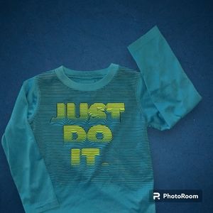 Nike Dri-Fit Long-Sleeve Just Do It Shirt